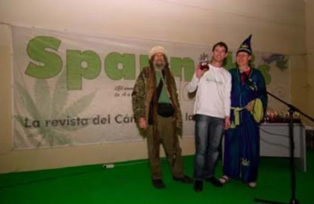 Portrait or archival photograph of people: The history of Cannabis Cup