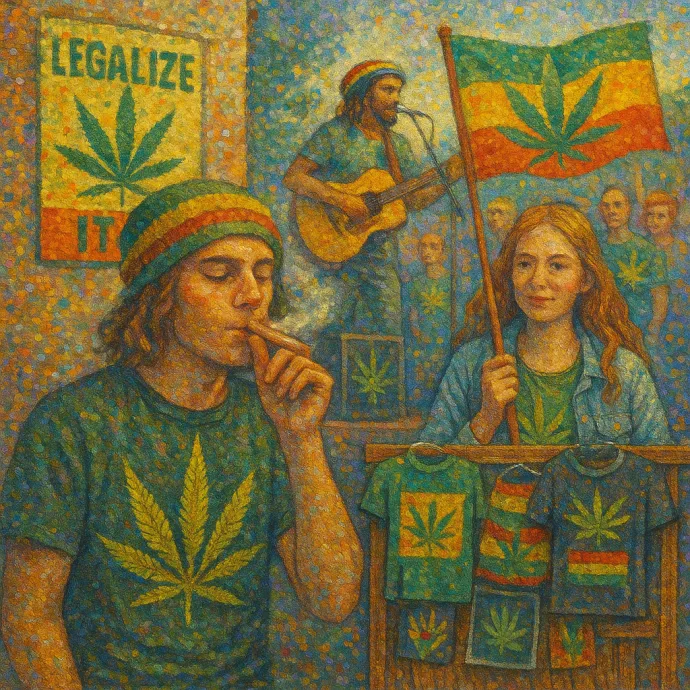 Illustration: Cannabis in Poland, part 2: culture, activism and the market
