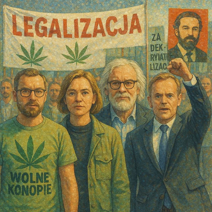 Illustration: Cannabis in Poland, part 2: culture, activism and the market